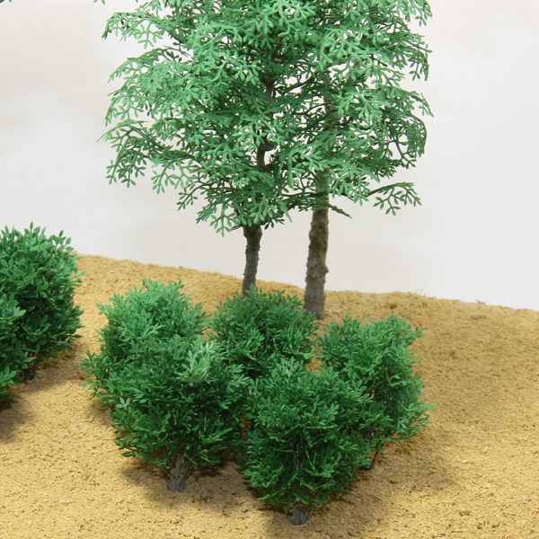 ジオラマリアルミニチュア樹木模型 広葉枝葉 小