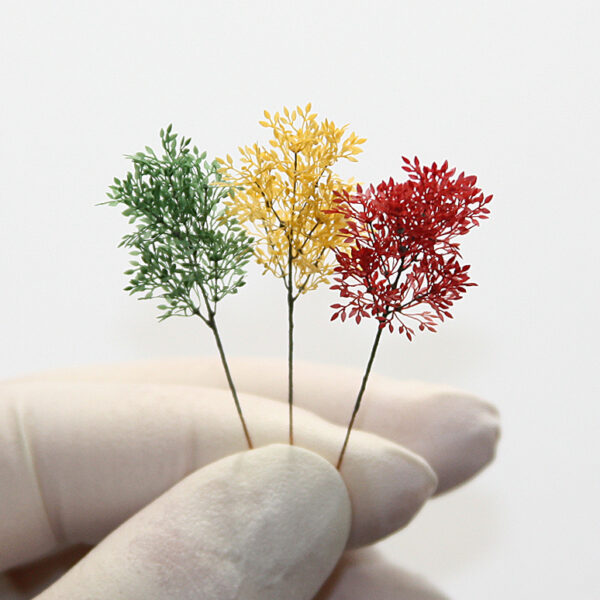 ジオラマ リアルミニチュア樹木模型 枝葉シリーズ クスノキタイプ