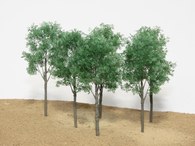 ジオラマ リアルミニチュア樹木模型 樹木シリーズ クスノキタイプ 緑 H70