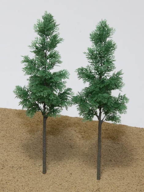 ジオラマ リアルミニチュア樹木模型 樹木シリーズ 針葉樹タイプ 緑 H90