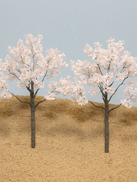 ジオラマ リアルミニチュア樹木模型 樹木シリーズ サクラタイプ H65