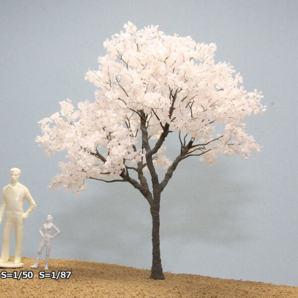 超リアル樹木模型サクラ(桜) H90mm｜Nゲージ鉄道模型・建築模型の